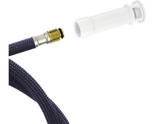 Flexibler Verbindungsschlauch mit Gewinde und Geräteanschluss