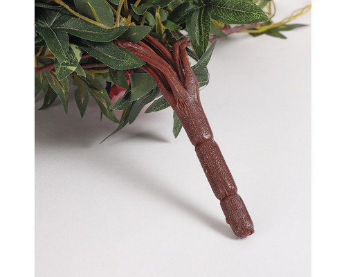 Künstlicher Blumenstiel mit Blättern