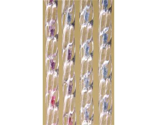 Gedrehte Kunststoffstäbe mit Füllung