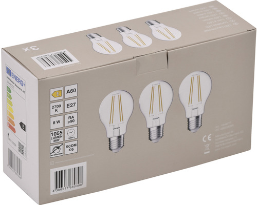 SYLVANIA LED-Birne E27 – 9W, 1055 Lumen, 2700K Warmweiß, 15000h