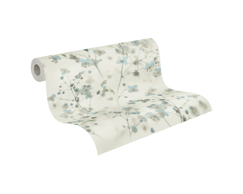 Tapetenrolle mit Blumenmuster