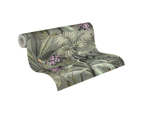 Tapetenrolle mit Dschungelmotiv