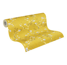 Vliestapete 38739-2 Pint Walls floral meisterwerke gelb-thumb-1