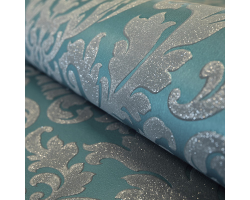 Tapetenrolle mit floralem Muster