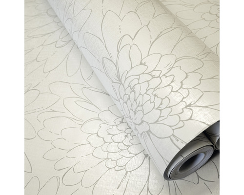 Tapetenrolle mit Blumenmuster