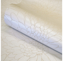Tapetenrolle mit Blumenmuster