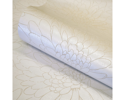 Tapetenrolle mit Blumenmuster