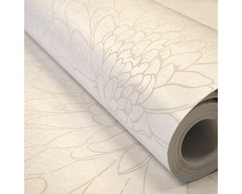 Tapetenrolle mit Blumenmuster