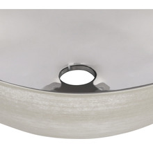 Aufsatzwaschbecken Differnz SHINE 40 x 40 cm silver/weiß Glasiert 38.010.65-thumb-2