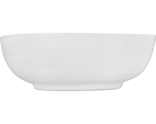 Weiße Schale aus Bambus