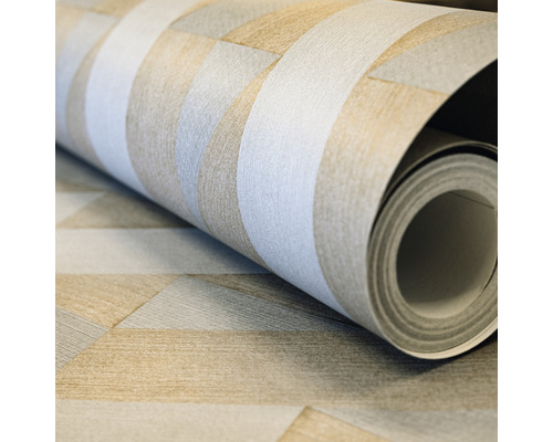 Tapetenrolle mit geometrischem Muster