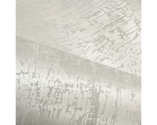 Nahaufnahme einer hellen Strukturtapete.