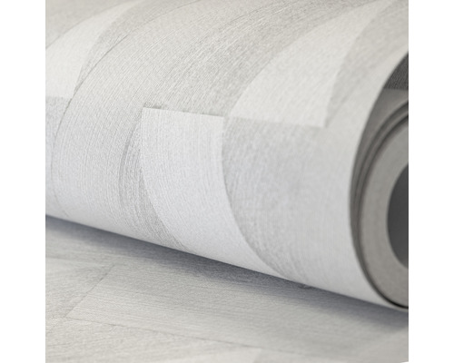 Rolle mit geometrischer Tapete
