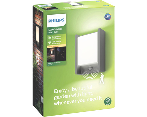 Philips LED Außenwandleuchte Verpackung