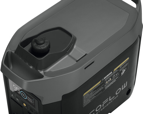 Nahaufnahme eines tragbaren Stromgenerators