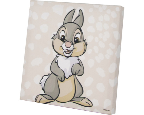 Leinwandbild mit Hasenmotiv