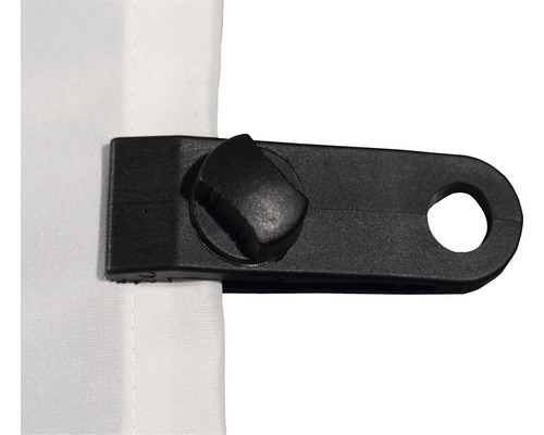 Kunststoff-Clip zur Befestigung von Textilien