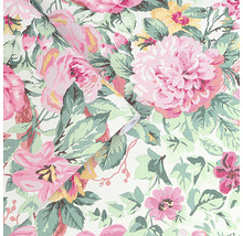 Vliestapete 115263 Laura Ashley Aveline Grün Pink