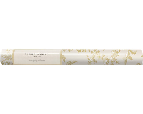 Laura Ashley Rolle Feine Qualitäts-Tapete mit Blattmuster