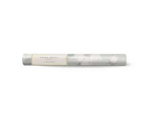 Laura Ashley Rolle mit Blumentapete