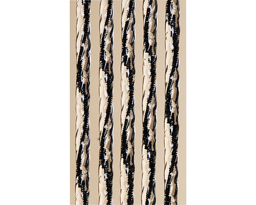 Detailansicht eines gedrehten Textilkabels