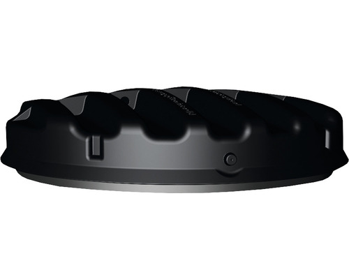 Schwarze Abdeckung für Bewässerungssysteme