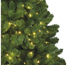 Künstlicher Weihnachtsbaum mit Beleuchtung, Detailansicht