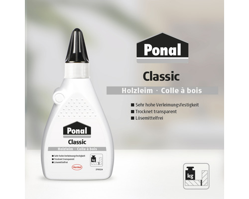 Ponal Classic Holzleim Flasche