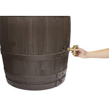Regenfass 4rain Vino 250 Liter, dunkelbraun