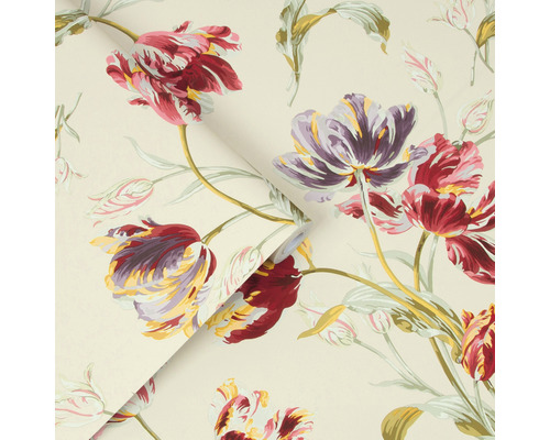 Tapete mit Tulpenmuster