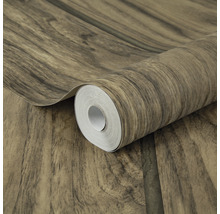 Tapetenrolle mit Holzoptik