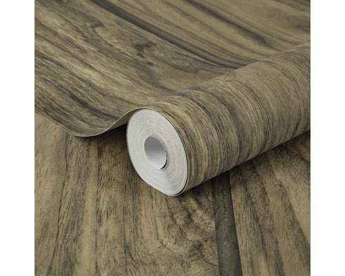 Tapetenrolle mit Holzoptik