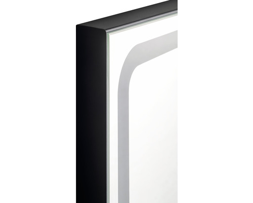 Loft LED Spiegel 120 x 80 cm mit Dimmer und Antibeschlag - MEGABAD