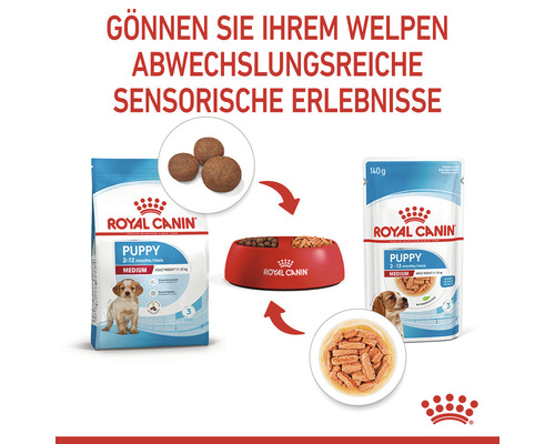 Royal Canin Puppy Hundefutter für Welpen als Trocken- und Nassfutter