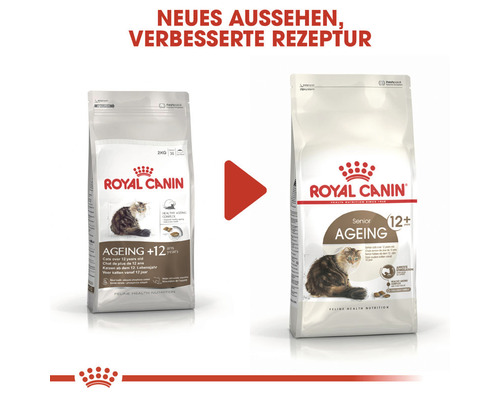 Zwei Packungen Royal Canin Katzenfutter Senior Ageing ab 12 Jahren