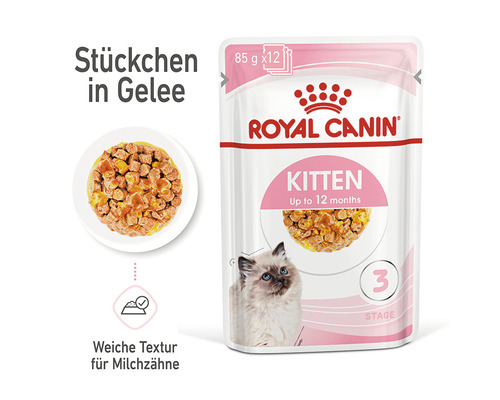Royal Canin Kitten Feuchtfutter im Portionsbeutel