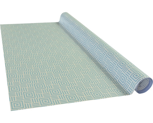 Rolle Wachstuch mit geometrischem Muster