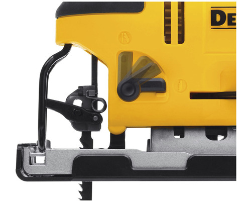 Detailansicht einer Stichsäge mit Pendelhubverstellung