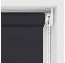 SOLUNA Verdunklungsrollo 120x190 cm V36 schwarz