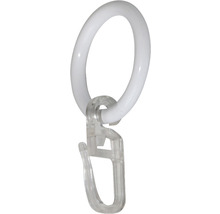 Gardinenring für Gardinenstange weiß Ø 16 mm 10 Stk.