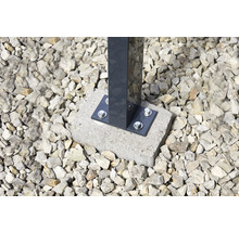 Terrassenüberdachung gutta Bausatz Doppelstegplatten transparent 546 x 306 cm anthrazit