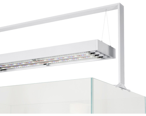 Aquariumleuchte mit LED-Beleuchtung und Halterung