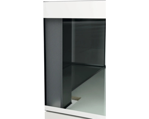 Leeres Aquarium mit Schrank