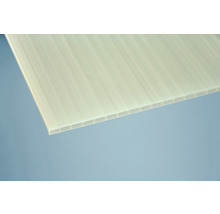 Terrassenüberdachung gutta Premium Acryl Klima blue 812,5 x 306 cm weiß