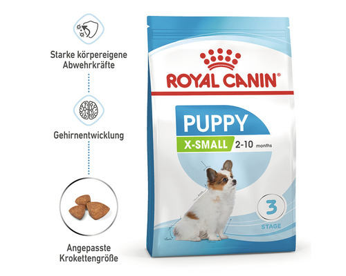Royal Canin Puppy Trockenfutter für sehr kleine Hunde von zwei bis zehn Monaten