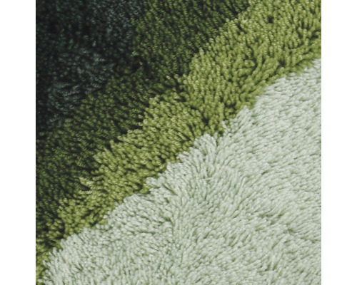 Detailansicht eines Teppichs mit Streifenmuster