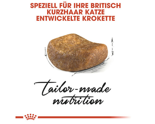 Krokette speziell für Britisch Kurzhaar Katzen