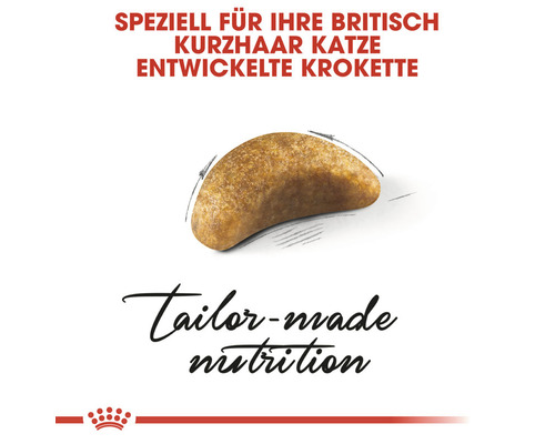 Krokette speziell für Britisch Kurzhaar Katzen