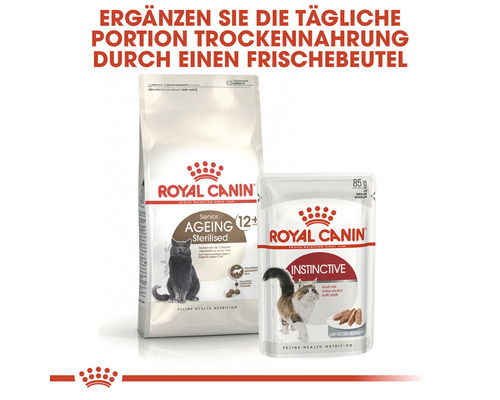 Royal Canin Senior Ageing 12 plus Katzenfutter Trockenfutter und Frischebeutel