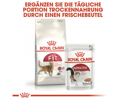 Royal Canin Trockenfutter und Frischebeutel für Katzen